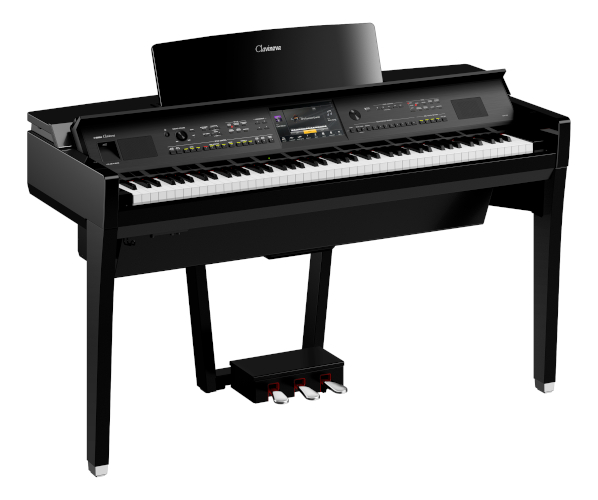 CVP-809 piano in Polished ebony color